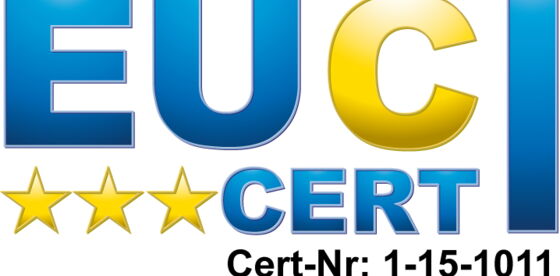 re-zertifiziert als Sachverständiger nach DIN 17024 (EUC Cert)